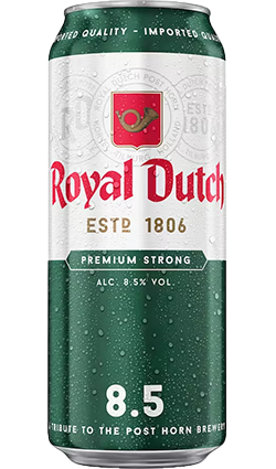 Royal Dutch Beer Premium Strong 8.5% 500ml Can