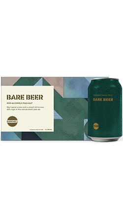 Sawmill Bare Beer Non Alc Pale Ale 330ml 6pk CANS