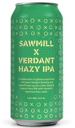 Sawmill X Verdant Hazy IPA 440ml