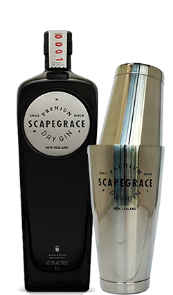 Scapegrace Gin 1000ml + Shaker