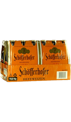 Schofferhofer Hefeweizen 500ml Bottle 18pk