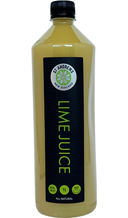 St Andrews Lime Juice NZ Natural 1000ml