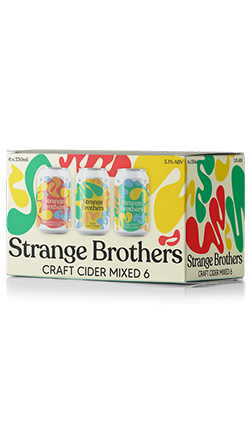 Strange Brothers MIXED Cider 330ml 6pk