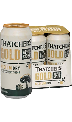 Thatchers Gold Cider 375ml 4pk