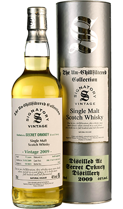 Unnamed Orkney 'Signatory' 2009 / 13YO 46%