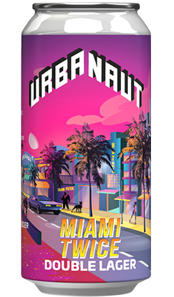 Urbanaut Miami Twice Double Lager 440ml Can