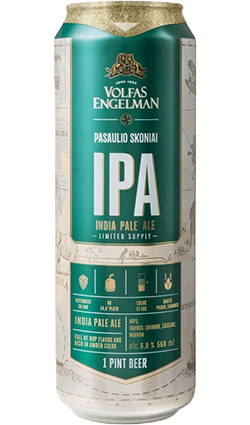 Volfas Engelman IPA 6% 568ml