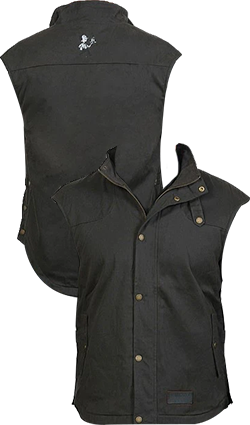 Waikato Oilskin Vest - XL