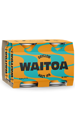 Waitoa Dayglow Hazy IPA 330ml 4pk CAN