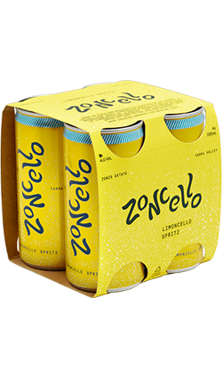 Zonzo Zoncello Limoncello Spritz Cans 200ml 4pk