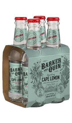 Barker and Quin Cape Lemon 4 x 200ml Whisky and More