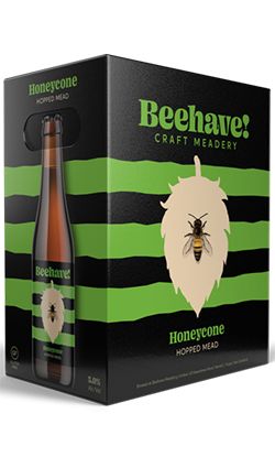 Beehave Honey Cone 330ml 6pk