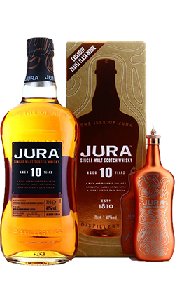 Isle of Jura 10YO + Travel Flask 700ml