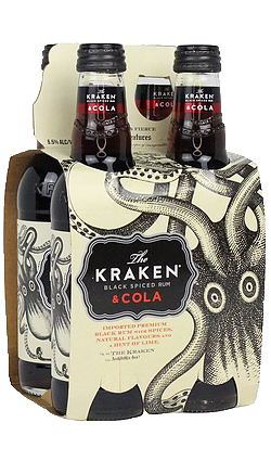 Kraken & Cola RTD 330ml 4pk