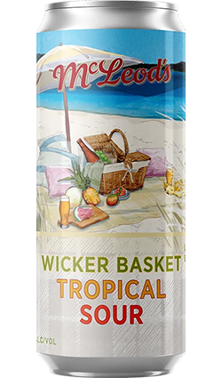 McLeods Wicker Basket Tropical Sour 440ml