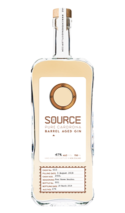 The Source Bourbon Barrel Aged Gin 750ml